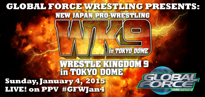 Updated Card for New Japan Pro Wrestling’s “Wrestle Kingdom 9″