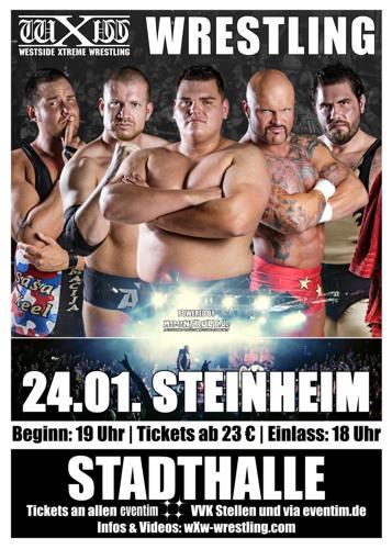 Results: Westside Xtreme Wrestling (wXw) – More than Wrestling Tour – 1/24/15 – Steinheim, Germany