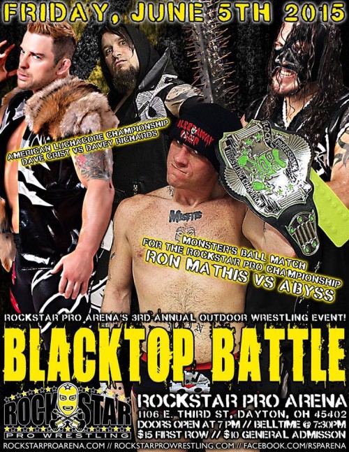 Rockstar ‘Blacktop Battle’ iPPV – Abyss-Mathis, Richards-Crist on June 5