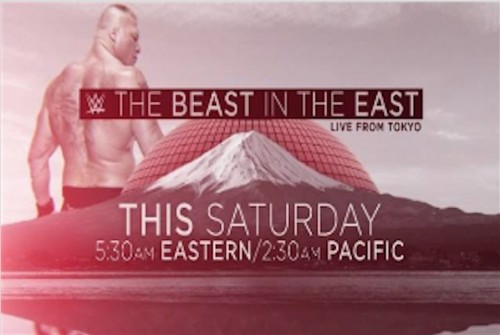 The Over-Under: WWE Live From Tokyo – The Beast in the East Odds