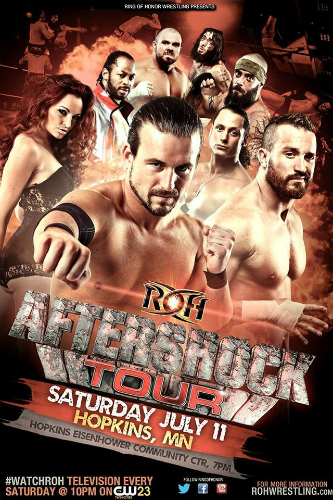 Results: Ring of Honor (ROH) – Aftershock Tour – July 11th, 2015 – Hopkins, MN