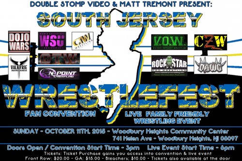 Virgil & Matches Added: South Jersey WrestleFest – Oct 11